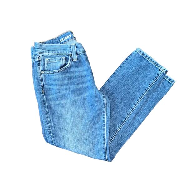 Fossil size 26 skinny cropped jeans Waist 15”, length 34”, inseam 26” - Picture 6 of 8